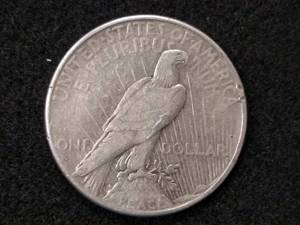 1926 S Peace Silver Dollar...
