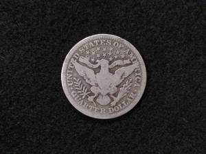 1912 Barber Silver Quarter...