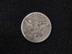 1914 Barber Silver Quarter...
