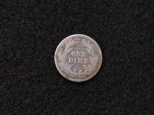 1916 S Barber Silver Dime...