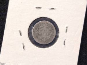 1853 Silver Half Dime...