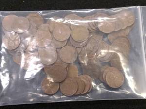 (100) Wheat Cents...