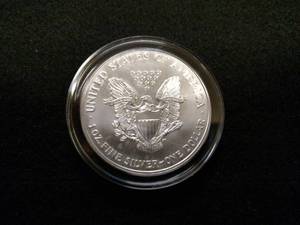1999 Colorized Eagle .999 Silver Do...