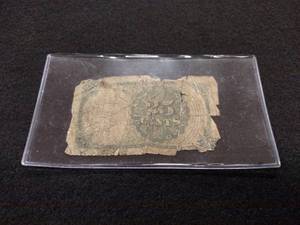 1874 Twenty Five Cents Fractional C...