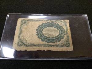 1874 Ten Five Cents Fractional Curr...