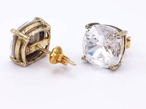 lot 40 image: Large Swarovski Elements Brand New Earrings in Sterling Silver