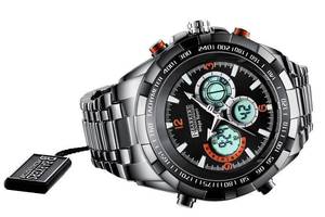 lot 110 image: Barkers of Kensington Mega Sport Black Timepiece - $680 MSRP