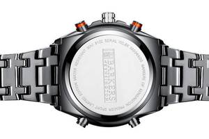 lot 105 image: Barkers of Kensington Mega Sport Black Timepiece - $680 MSRP