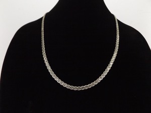 .925 Sterling Silver Heavy Thick Link Necklace