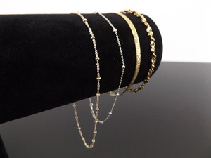 4 Various .925 Sterling Silver Bracelets