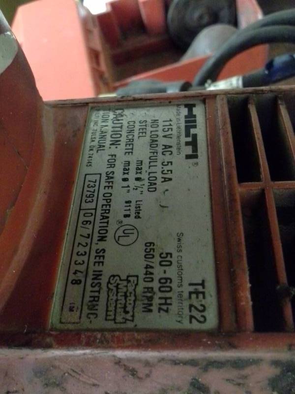hilti te22 manual hilti te22 manual