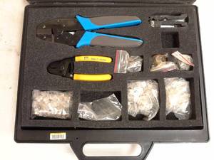 lot 107 image: Ideal Coaxial Cable StripperTwisted Pair Set with Case