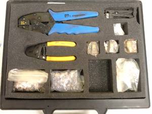 lot 108 image: Ideal Coaxial Cable StripperTwisted Pair Set with Case