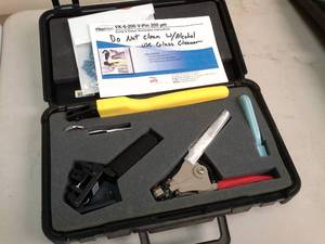 lot 109 image: FiberWire VK-6-200 V-Pin 200um Crimp and Cleave Termination Kit