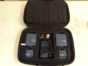 lot 135 image: Fluke Networks 10 Gigabit Permanent Link Adapters DTX-PLA002S, Case, Instructions