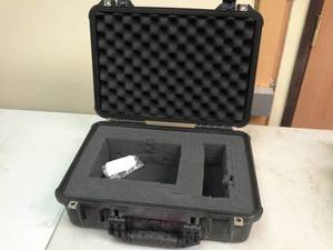 lot 138 image: Pelican 1500 Padded Hard Carry Case