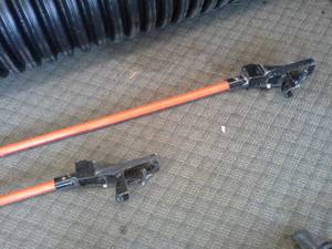 lot 153 image: Lot of (2) Extension Poles with Cable Release