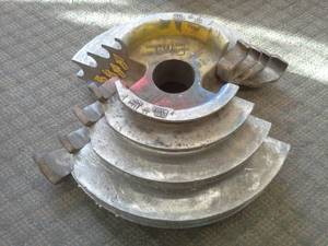 lot 159 image: Greenlee 12in.-1-14in. EMT Pipe Bender Shoe