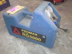 lot 502 image: Promax Amprobe RG5000 Liquid and Vapor Recovery