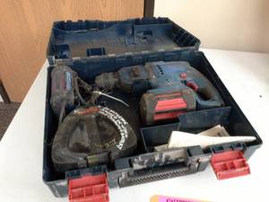 lot 531 image: Bosch 36VDC Cordless Drill 11536VSR, Battery, Charger, Case, Instruction Manual