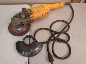 lot 558 image: DeWalt Angle SanderGrinder D28494