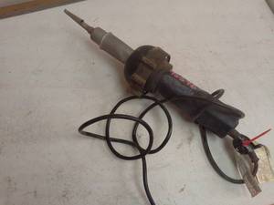 lot 571 image: Chicago Electric Tools Plastic Welding Kit with Built-In Air Motor 96712