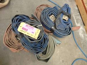 lot 588 image: Lot of (7) 2in. Fire Hoses