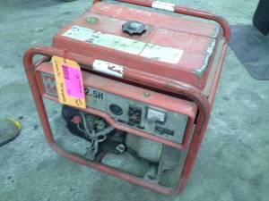 lot 651 image: Multiquip 2500 Generator GA-2.5H