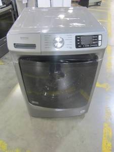 lot 64 image: Maytag 4.8-cu ft High Efficiency Stackable Front-Load Washer (Metallic Slate) ENERGY STAR MHW6630HC