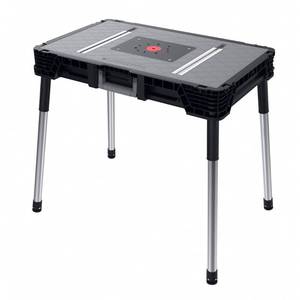 lot 136 image: Husky 1.8 ft. x 3 ft. Portable Jobsite Workbench 225047