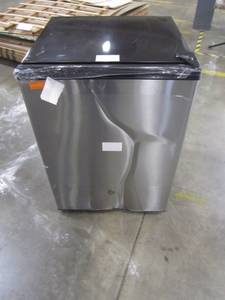 lot 155 image: GE 5.6 cu. ft. Mini Refrigerator in Stainless Steel GCE06GSHSB