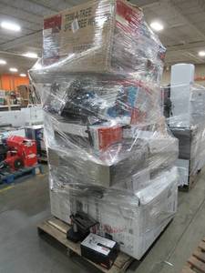 lot 300 image: WHOLESALE MIXED PALLET OF RETURNS - SMALL HOUSEWARES AND TOOLS
