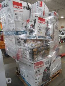 lot 303 image: WHOLESALE MIXED PALLET OF RETURNS - SHOP TOOLS