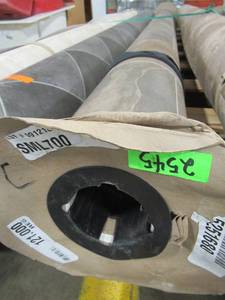 lot 307 image: 12 Foot Linoleum Roll (cut) Approximately 25-50 in Length.