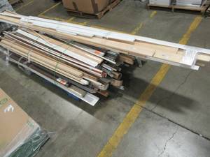 lot 331 image: MIXED PALLET OF MISCELLANEOUS TRIM, MOULDING AND MORE