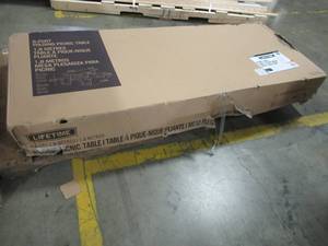 lot 293 image: Lifetime 6 ft. W-Frame Grey Folding Picnic Table, 60030