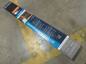 lot 325 image: Deckorators Powder Coat Black Aluminum Square Deck Balusters 116599 10 Count Pack, 34 X 34 X 26