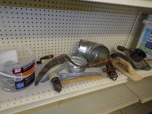 Assorted Tools and Hardware
