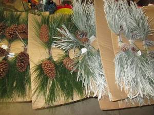 Threshold Pine & Pine Cone Decor - Lot of 5