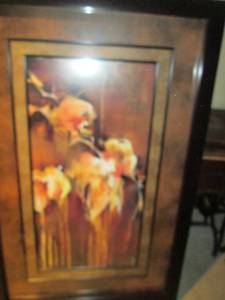 Framed Artwork Estimated Dim 35 X 53