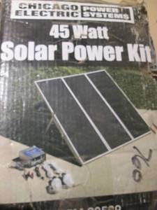 45W Solar Power Kit (NIB)
