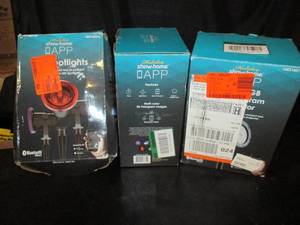 Show Home App Spotlights (3pcs) & 2 Show Home App Hologram Projectors Pallet