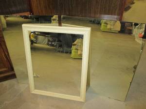 3 Mirrors (1 Framed) 26 X 32.5 (Framed) 23.5 X 34.25 , 28.5 X 34.25