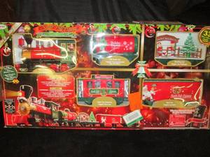 33 pc. North Pole Express Train Set (Open Box) See Photos Pallet