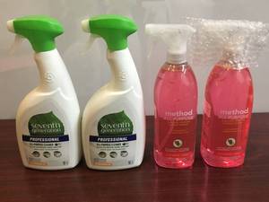 Method and Seventh Gen Cleaner