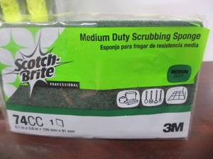Scotch Brite Medium Duty Scrubbing Pads