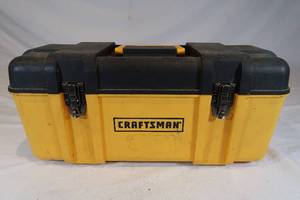 lot 30 image: Craftsman Toolbox with Miscellaneous Tools