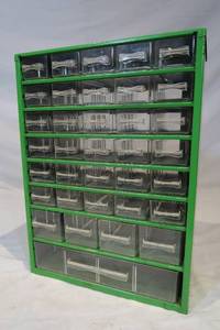 lot 48 image: 35-Drawer Shop Storage