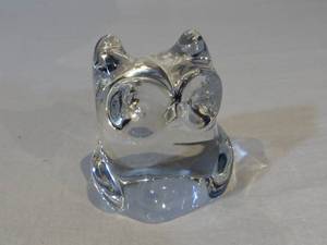 lot 62 image: Orrefors Crystal Owl