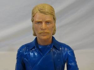 lot 66 image: VINTAGE General Custer & Johnny West Action Figures made by Louis Marx & Co.